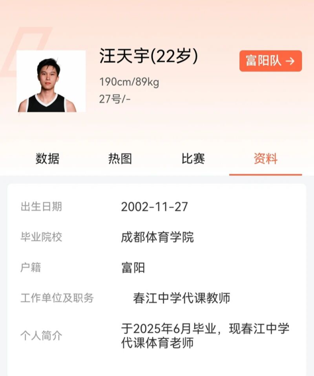 杭州队新增, 是赵哲轩的, 邵怡辉